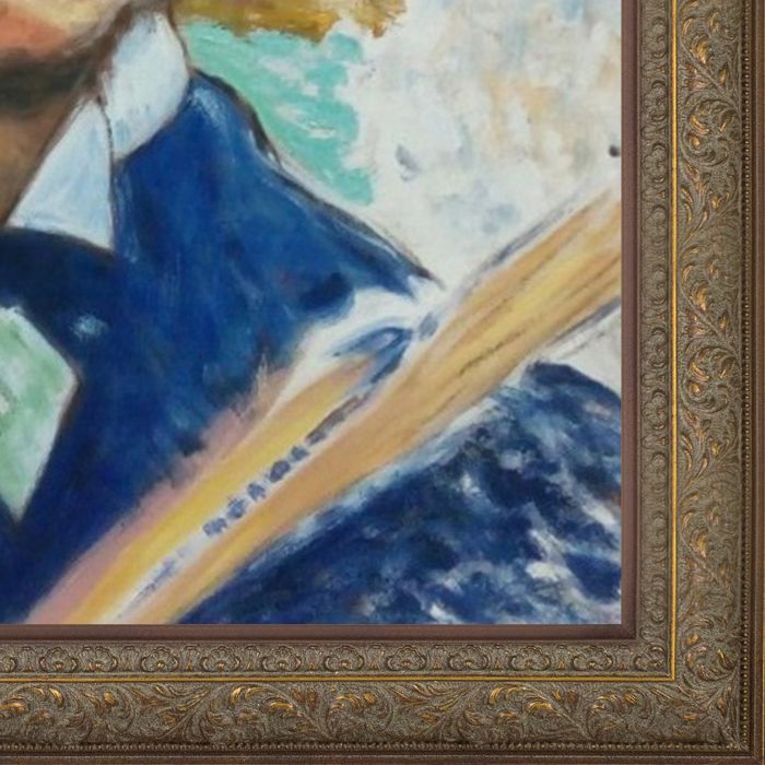 Self Portrait Preframed - Victorian Bronze Frame 20