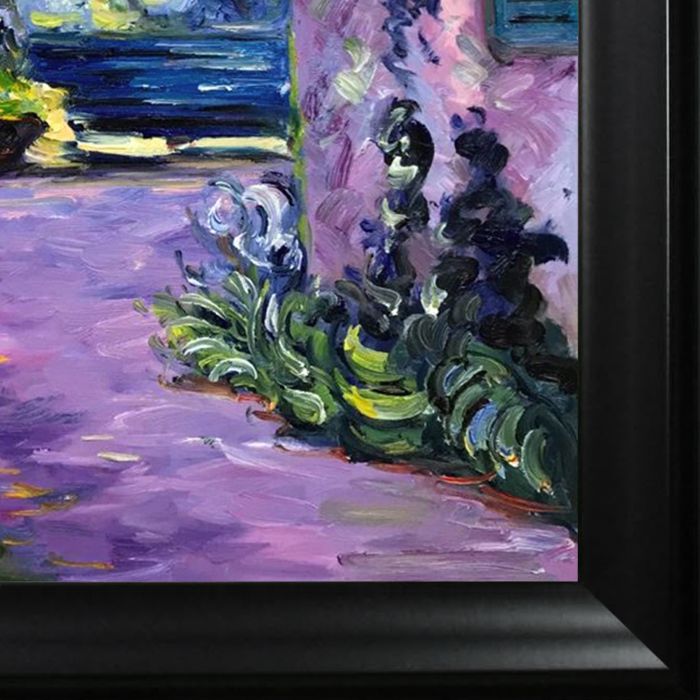 The Garden in the Shade Pre-framed - Black Matte Frame 20"X24"