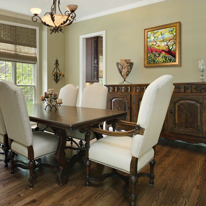 Japanese Style Landscape Pre-Framed - Versailles Gold King Frame 20" X 24"