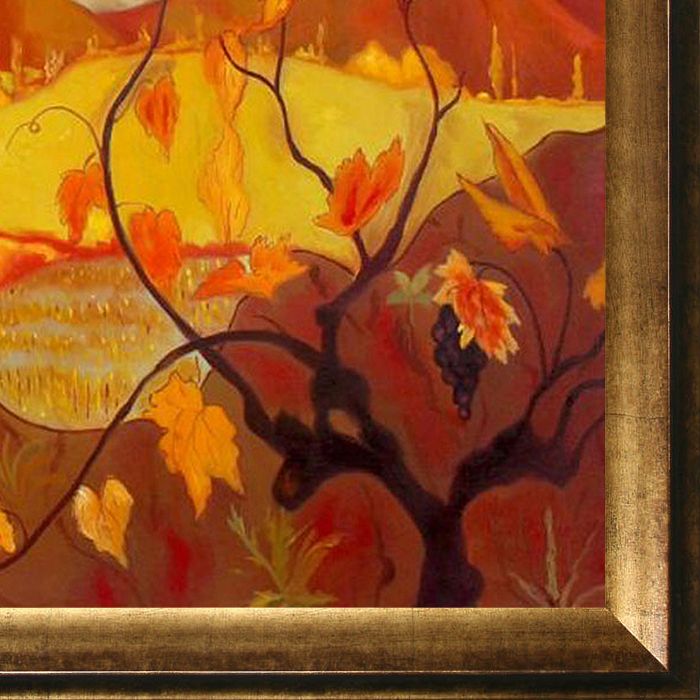 Vines, 1902 Pre-Framed - Athenian Gold Frame 24"X36"