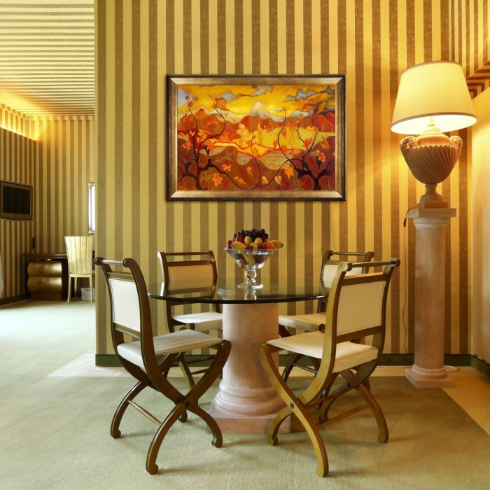 Vines, 1902 Pre-Framed - Athenian Gold Frame 24"X36"