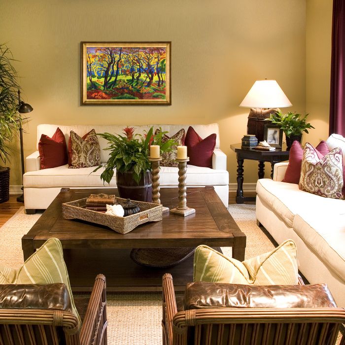 The Clearing or Edge of the Wood Pre-Framed - Athenian Gold Frame 24"X36"