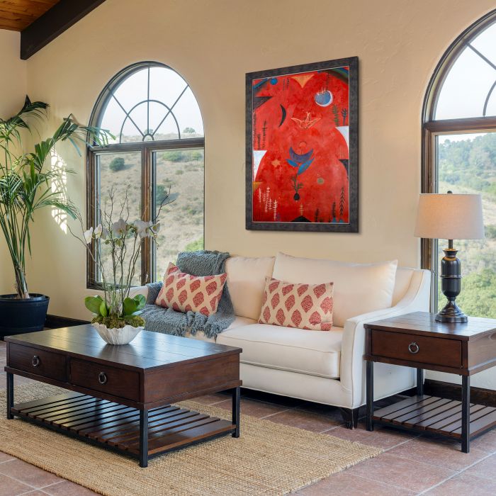 Flower Myth Pre-Framed - Suede Premier Frame 24"X36"