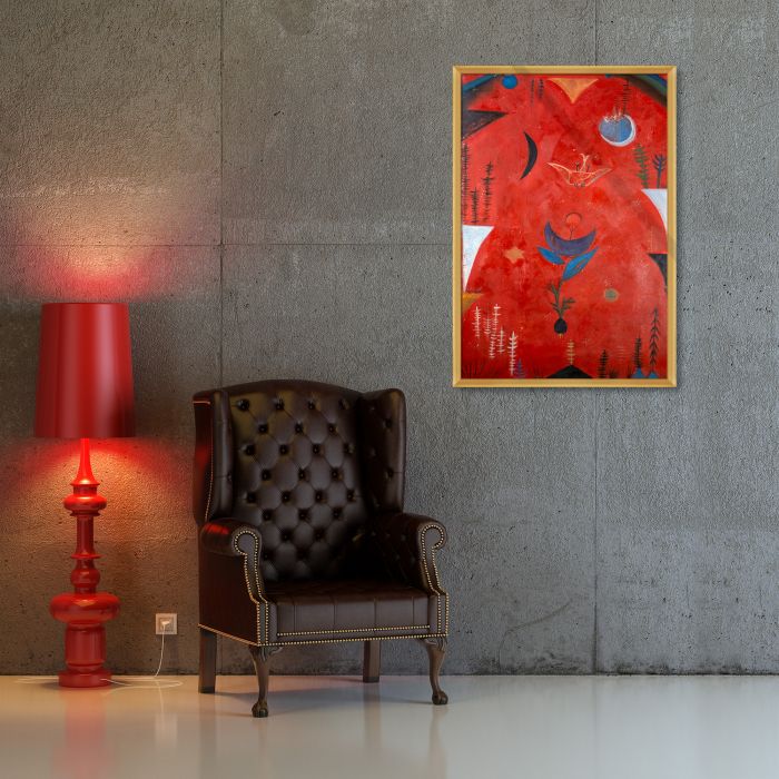 Flower Myth Pre-Framed - Piccino Luminoso Frame 24" X 36"