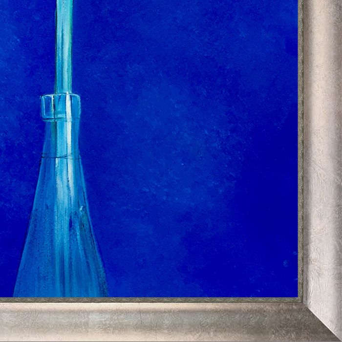 Amaryllis Pre-Framed - Champage Scoop with Swirl Lip Frame 24"X36"