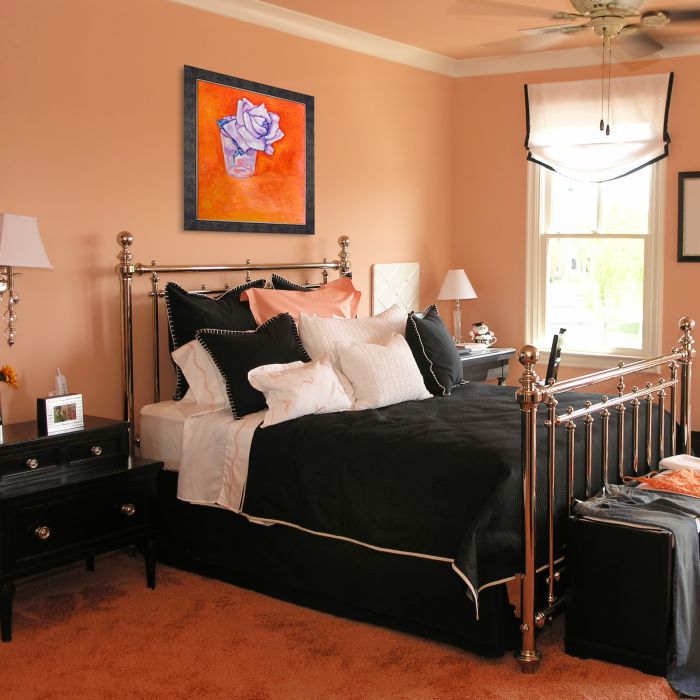 White Rose in a Glass Pre-framed - Suede Premier Frame 20"X24"