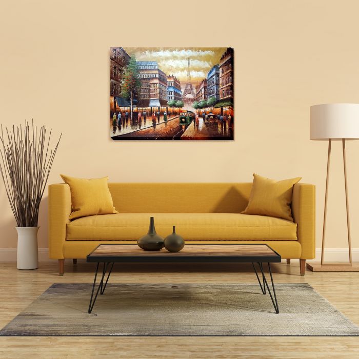 Buggy Ride Through Paris Gallery Wrap - Gallery Wrap 30"X40"