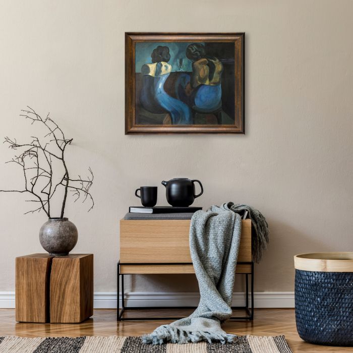 Prostitutes at a Bar - Modena Vintage 20" X 24"