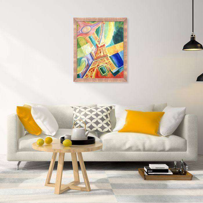 La Tour Eiffel, 1928 Pre-framed - Blushing Rose Gold Frame 20" X 24"