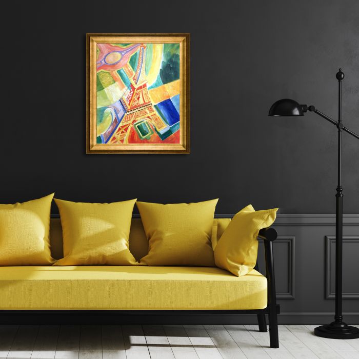 La Tour Eiffel, 1928 - Athenian Gold Frame 20"X24"