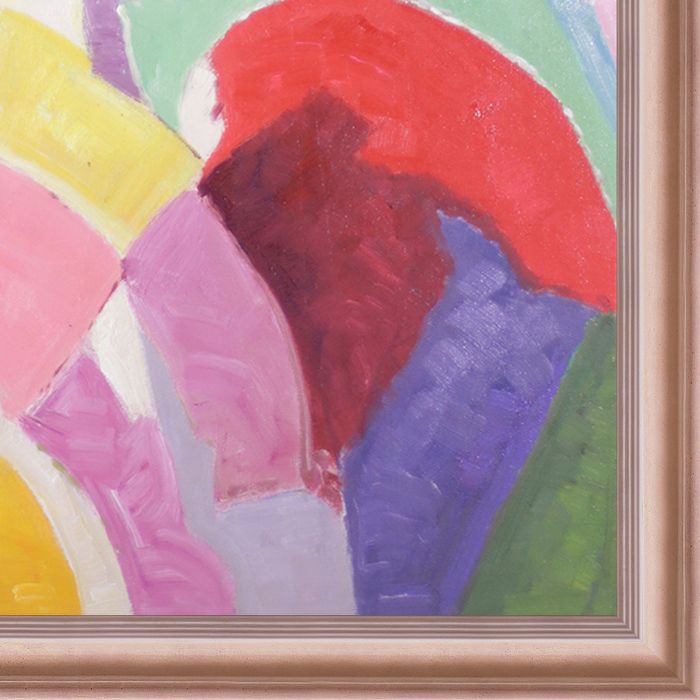 Woman with a Parasol Pre-framed - Rose Gold Classico Frame 20" X 24"