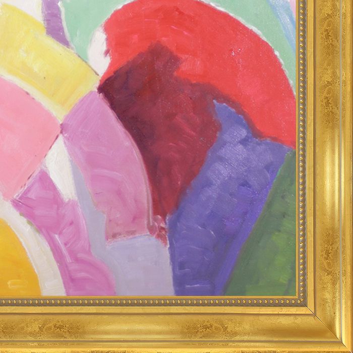 Woman with a Parasol Pre-framed - Milan Gold Frame 20" X 24"