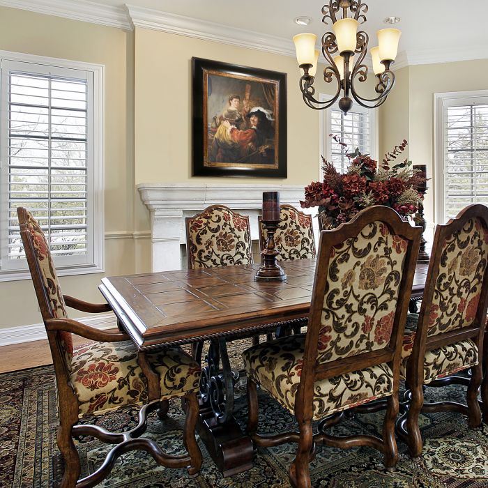 Rembrandt and Saskia in the Parable of the Prodigal Son Pre-Framed - Opulent Frame 20"X24"