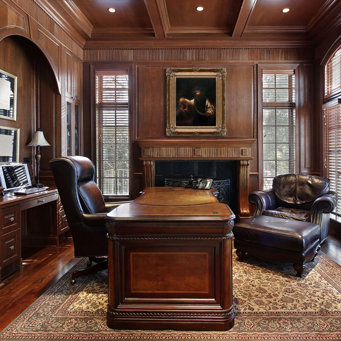 Aristotle with a Bust of Homer Pre-Framed - Renaissance Bronze Frame 20"X24"