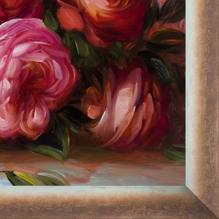Discarded Roses Pre-framed - Spoleto Bronze 20" X 24"