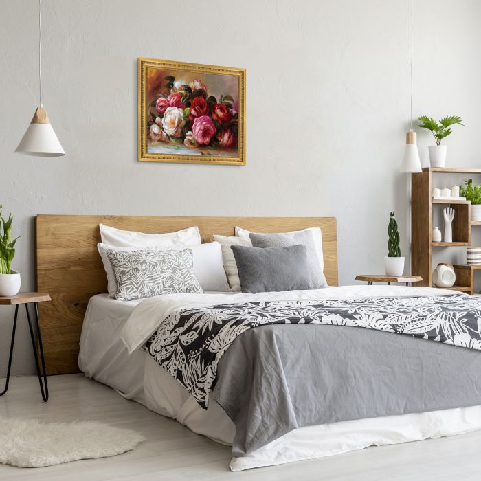 Discarded Roses Pre-Framed - Versailles Gold Queen Frame 20" X 24"