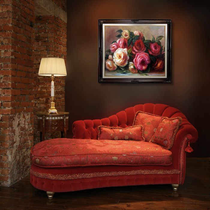 Discarded Roses Pre-Framed - Vintage Cherry Frame 20"X24"