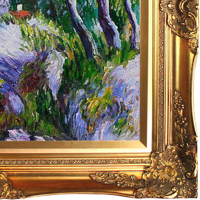 L'Estaque Pre-Framed - Victorian Gold Frame 20"X24"