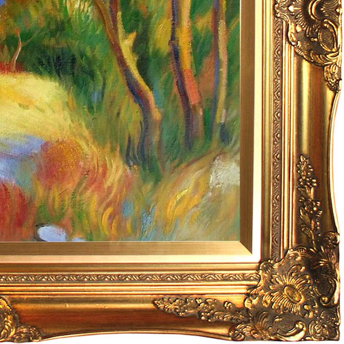 L'Estaque Pre-Framed - Victorian Gold Frame 20"X24"