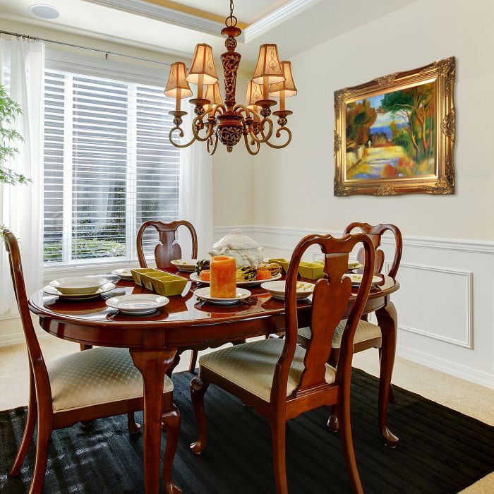 L'Estaque Pre-Framed - Victorian Gold Frame 20"X24"