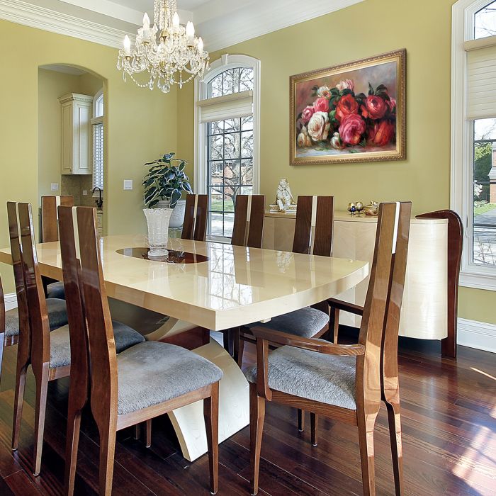 Discarded Roses Pre-Framed - Elegant Gold Frame 24"X36"