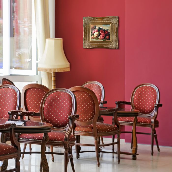 Discarded Roses Pre-Framed - Victorian Gold Frame 8"X10"