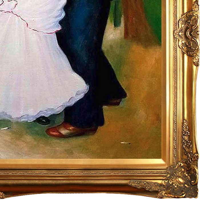Dance at Bougival Pre-Framed - Victorian Gold Frame 24"X36"