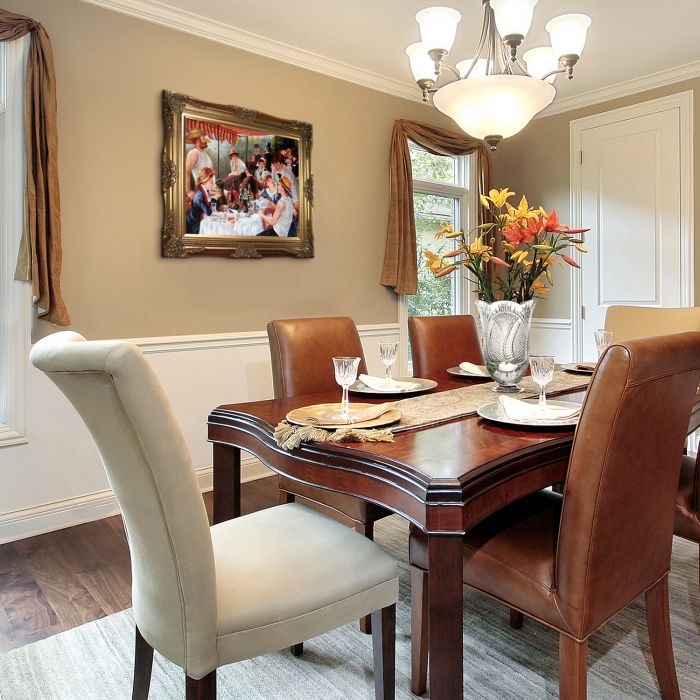 Luncheon of the Boating Party Pre-Framed - Victorian Gold Frame 20"X24"