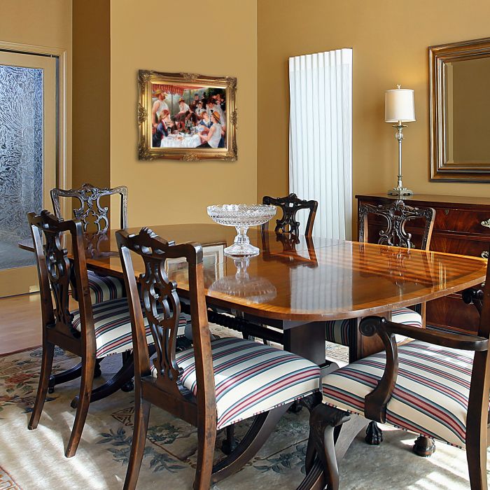 Luncheon of the Boating Party Pre-Framed - Victorian Gold Frame 20"X24"