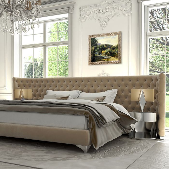 A Road in Louveciennes, 1870 Pre-Framed - Rococo Silver 20"X24"