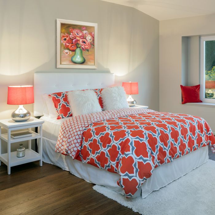 Anemones in a Green Vase Pre-Framed - Constantine Frame 20" X 24"