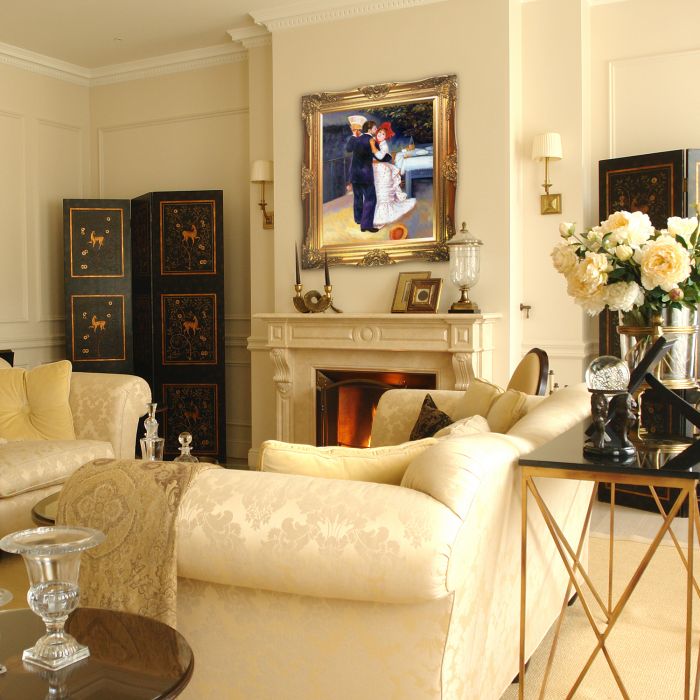 Dance in the Country Pre-Framed - Victorian Gold Frame 20"X24"