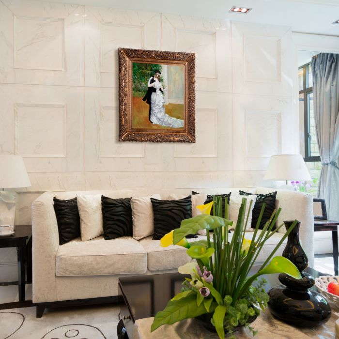 Dance in The City Pre-Framed - Burgeon Gold Frame 20"X24"