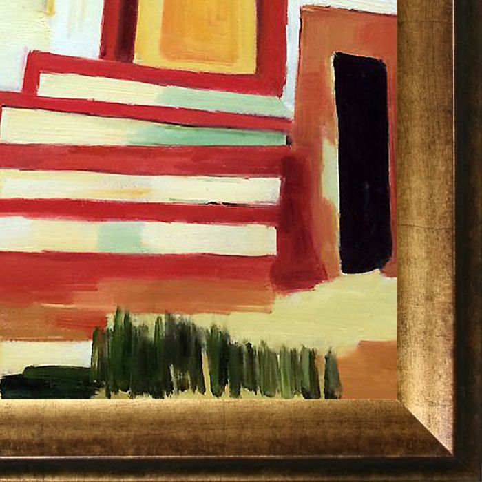 A Clear House Pre-Framed - Athenian Gold Frame 20"X24"