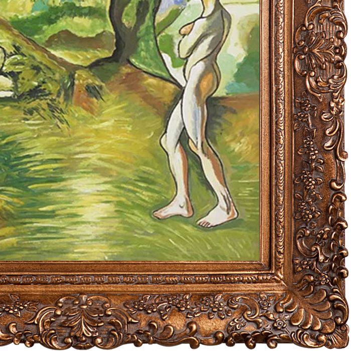 Joy of Life Pre-framed - Burgeon Gold Frame 24"X36"