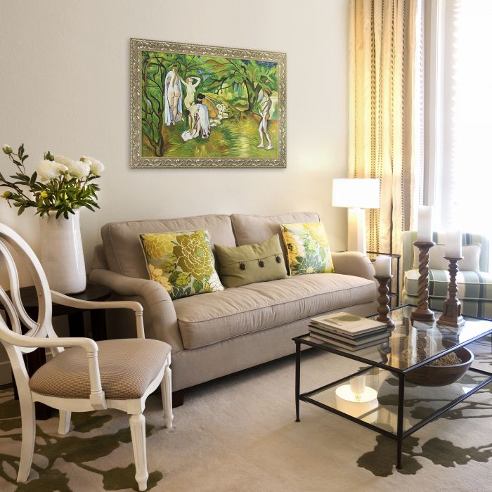 Joy of Life Pre-Framed - Rococo Silver 24"X36"