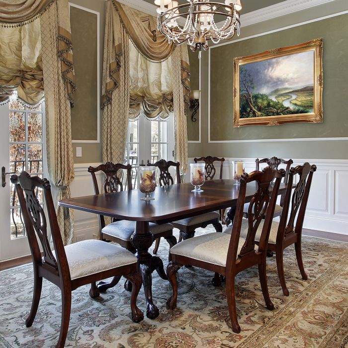 Sketch for View from Mount Holyoke, Northampton, Massachusetts, after a Thunderstorm (The Oxbow) Pre-framed - Victorian Gold Frame 24"X36"