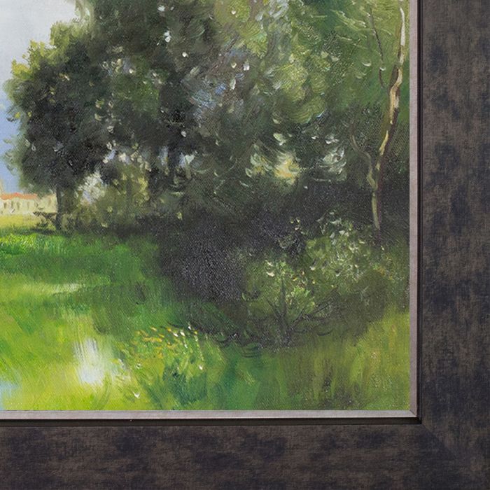 Santa Barbara Mission Pre-Framed - Suede Premier Frame 20"X24"