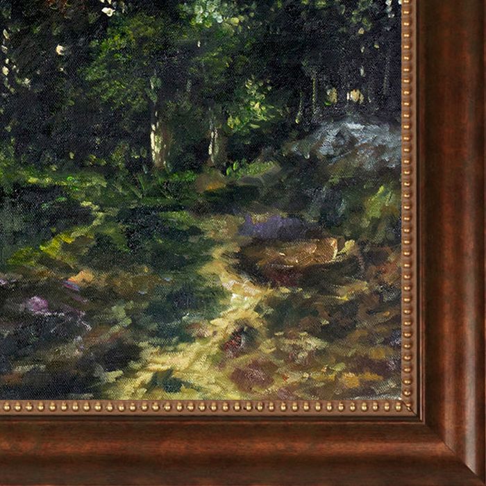 Sunset on Long Island Pre-Framed - Verona Cafe Frame 20"X24"