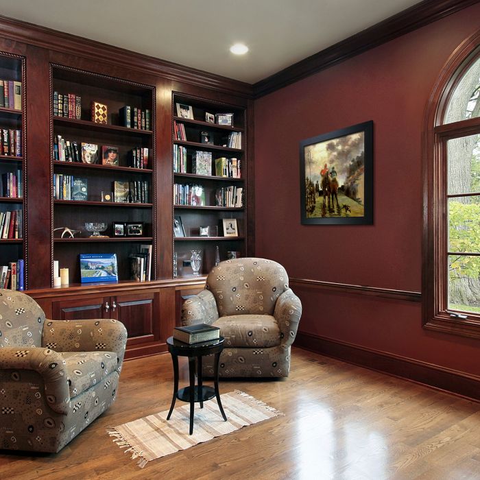 Jockeys Pre-Framed - New Age Black Frame 20"X24"