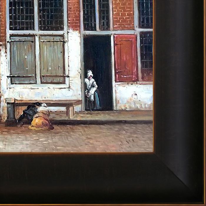 Little Street Pre-Framed - Veine D'Or Bronze Scoop Frame 20"X24"