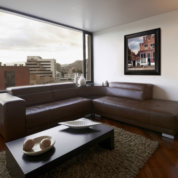 Little Street Pre-Framed - Veine D'Or Bronze Scoop Frame 20"X24"