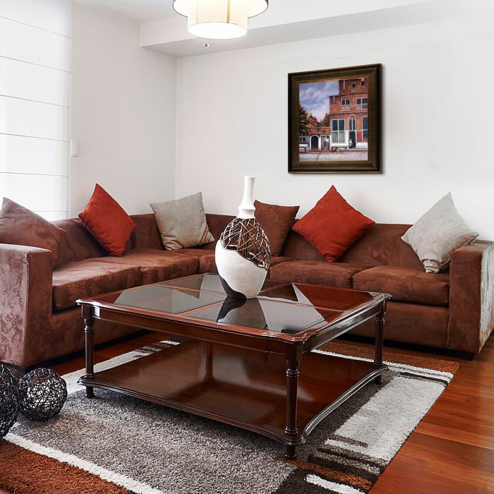 Little Street Pre-Framed - Veine D'Or Bronze Scoop Frame 20"X24"