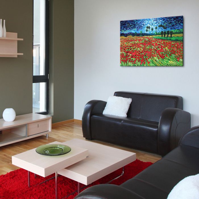 Field of Poppies Gallery-Wrapped - Gallery Wrap 24"X36"