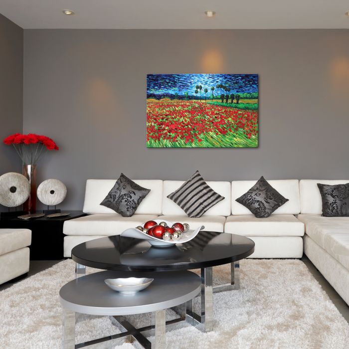 Field of Poppies Gallery-Wrapped - Gallery Wrap 24"X36"