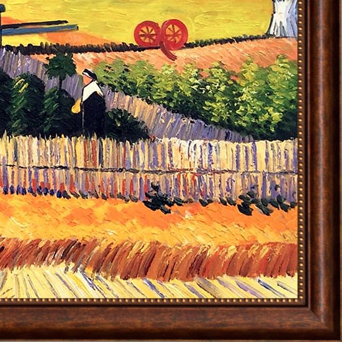 The Harvest Pre-Framed - Verona Cafe Frame 30"X40"