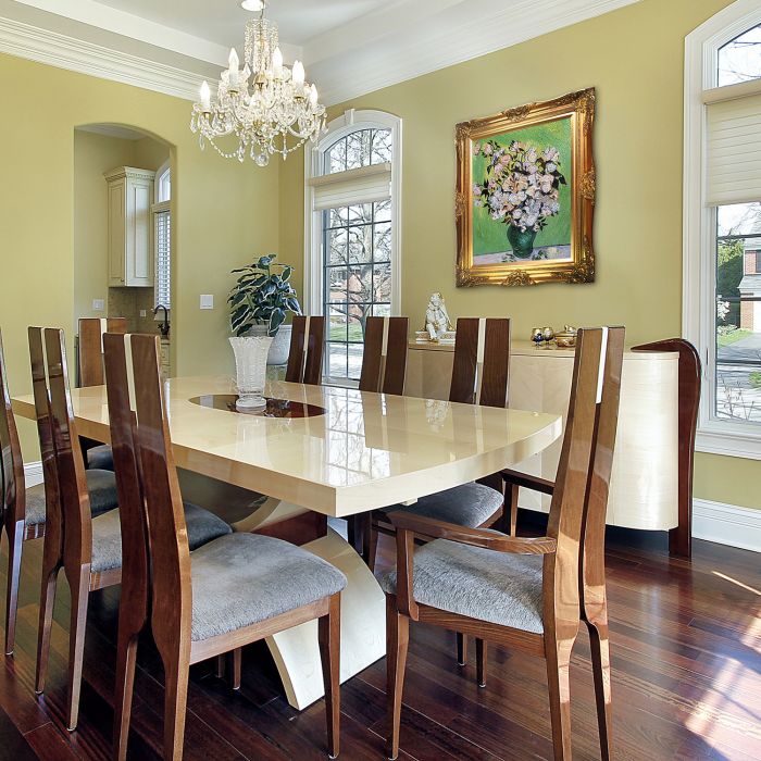 Vase with Roses Pre-Framed - Victorian Gold Frame 20"X24"