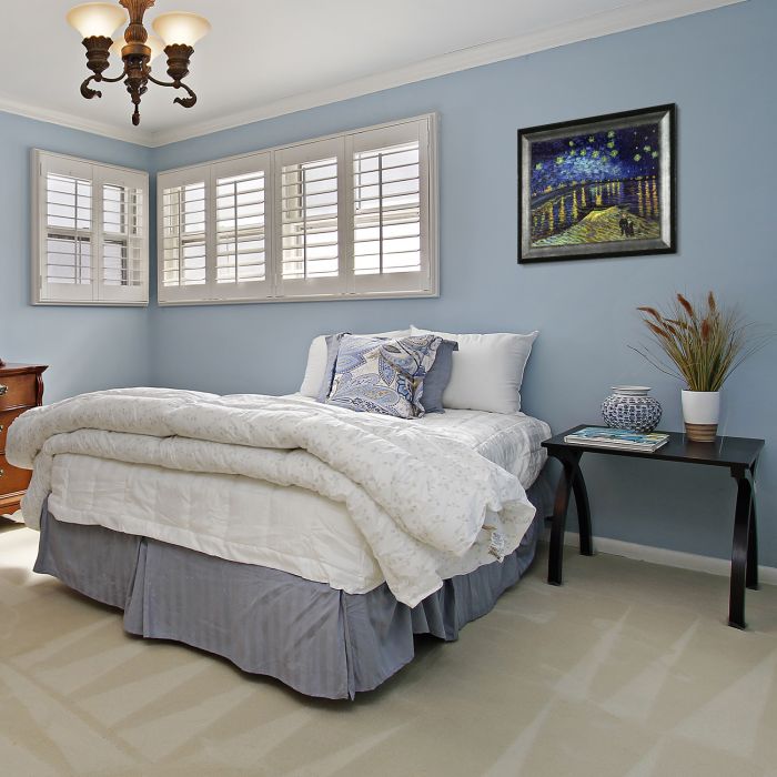 Starry Night Over the Rhone Pre-Framed - Athenian Distressed Silver Frame 16" X 20"