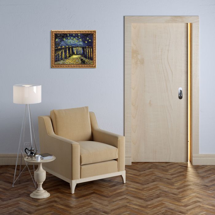 Starry Night Over the Rhone Pre-Framed - Versailles Gold Frame 16" X 20"