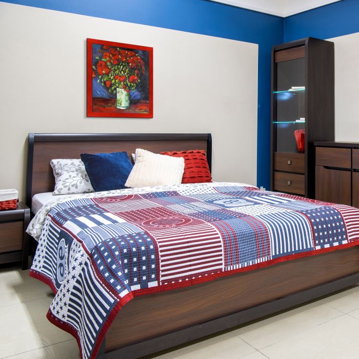 Vase with Red Poppies, 1886 Pre-Framed - Stiletto Red Frame 20" X 24"